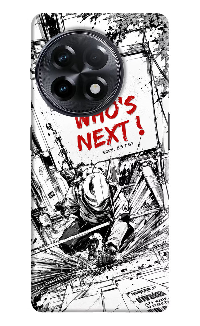 Who's Next OnePlus 11R Hard Case Back Cover by Casekaro