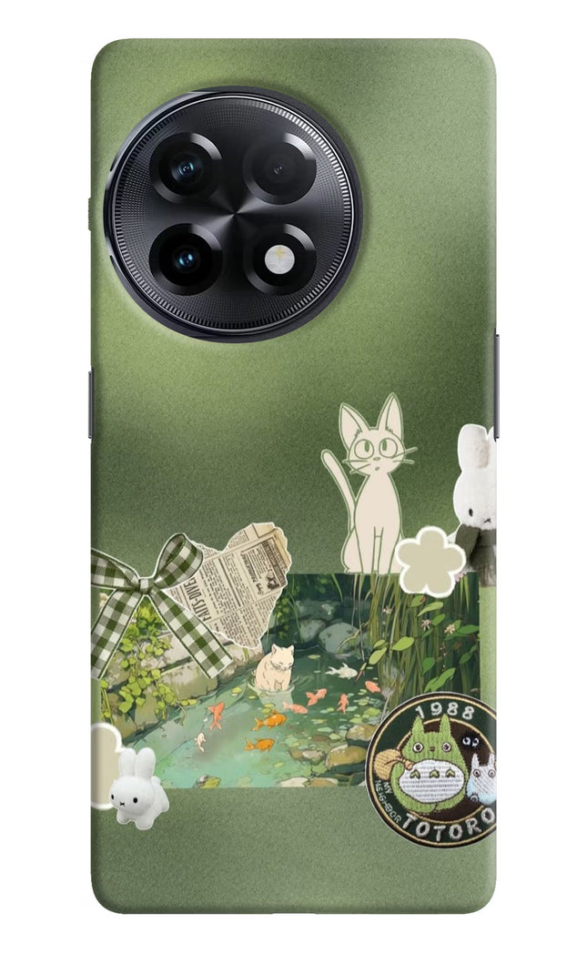 Aesthetic anime OnePlus 11R Hard Case Back Cover by Casekaro