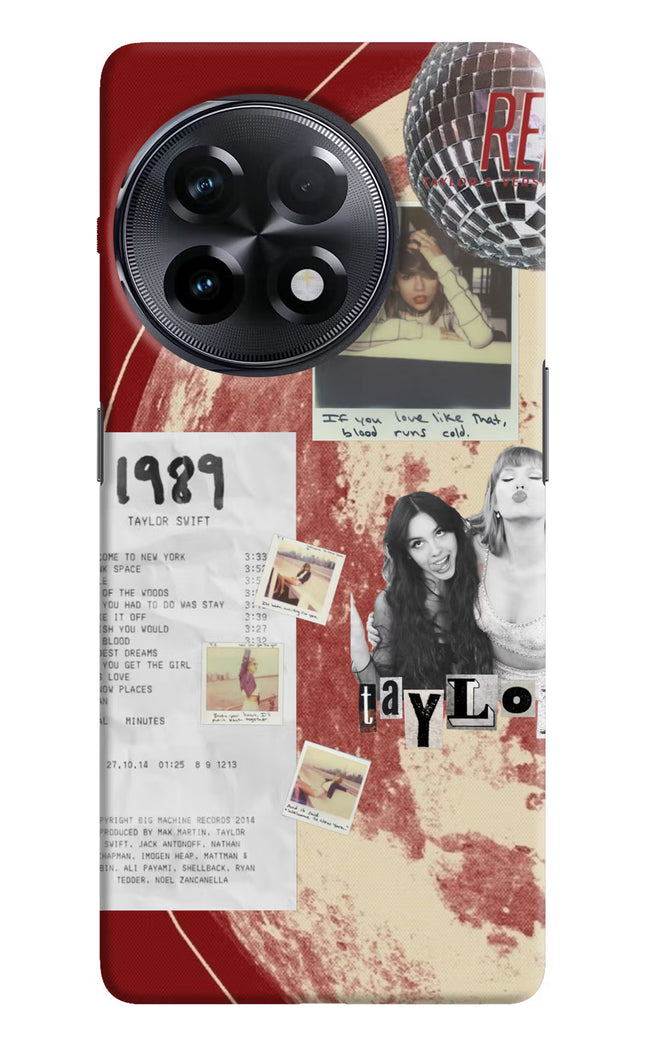 Taylor Swift OnePlus 11R Hard Case Back Cover by Casekaro