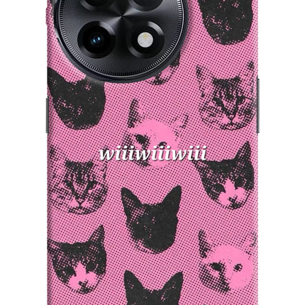 Pink Cats OnePlus 11R Hard Case Back Cover by Casekaro