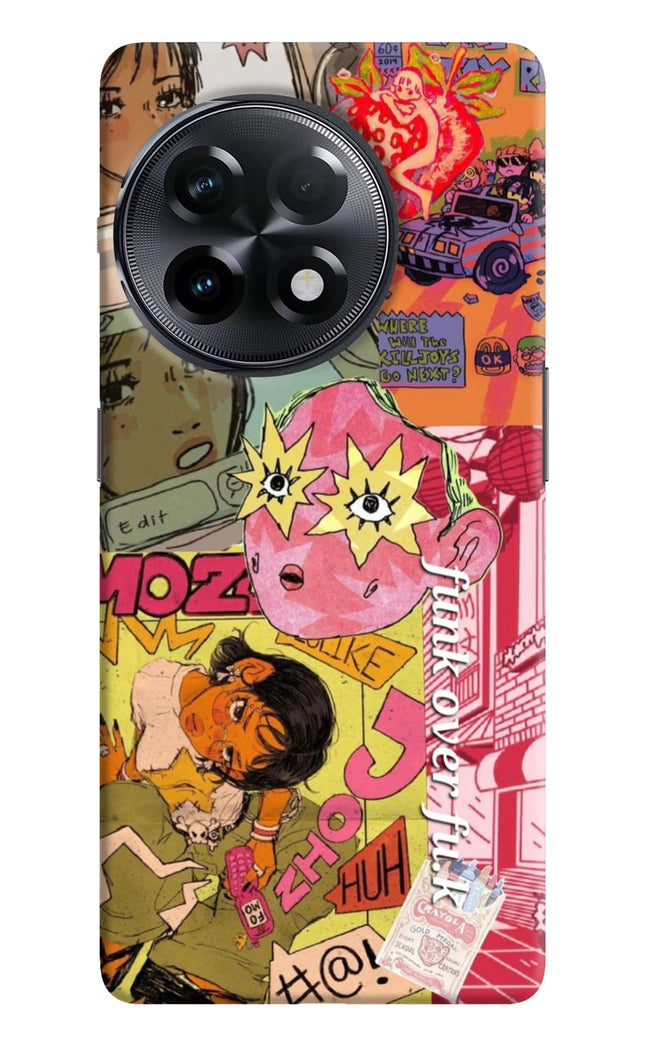 Funkover OnePlus 11R Hard Case Back Cover by Casekaro