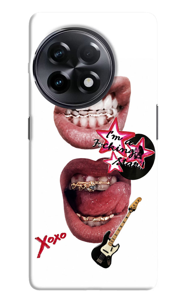 Rockstar OnePlus 11R Hard Case Back Cover by Casekaro