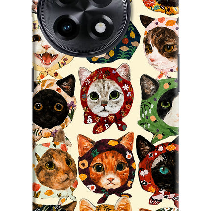 Cool Cat OnePlus 11R Hard Case Back Cover by Casekaro