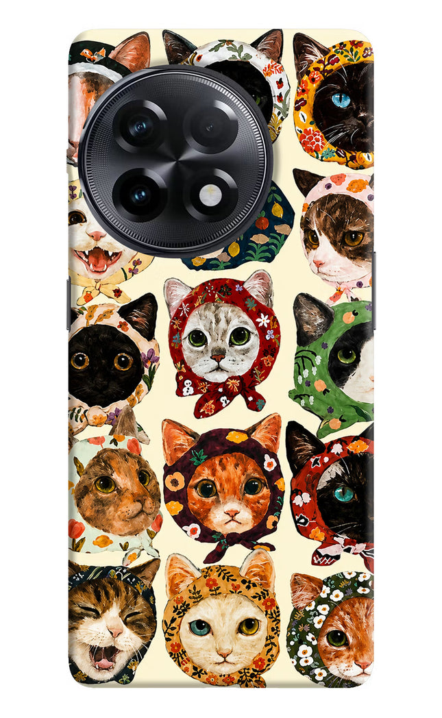 Cool Cat OnePlus 11R Hard Case Back Cover by Casekaro