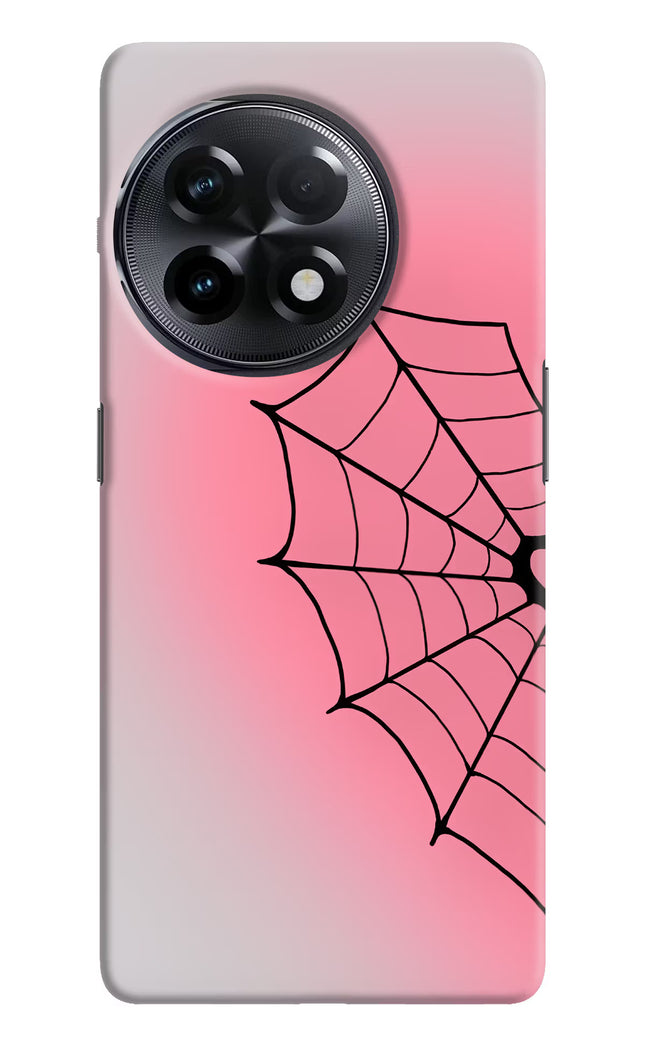 Pink Web OnePlus 11R Hard Case Back Cover by Casekaro