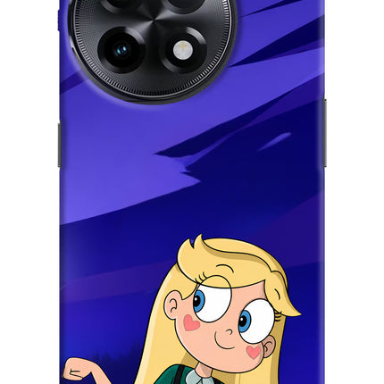 Star Glow OnePlus 11R Hard Case Back Cover by Casekaro