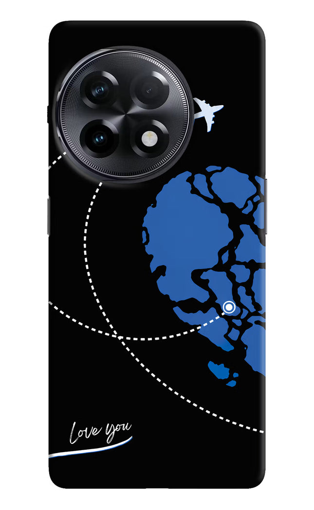 Love Orbit OnePlus 11R Hard Case Back Cover by Casekaro