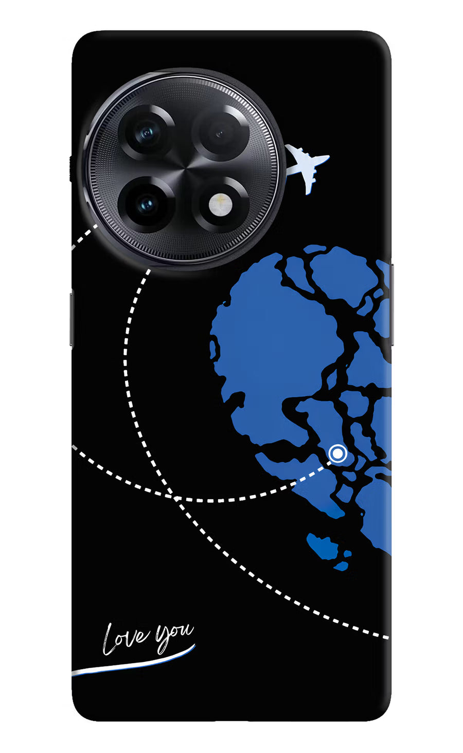 Love Orbit OnePlus 11R Back Cover, Hard case