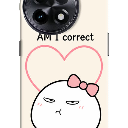 Always Right OnePlus 11R Hard Case Back Cover by Casekaro