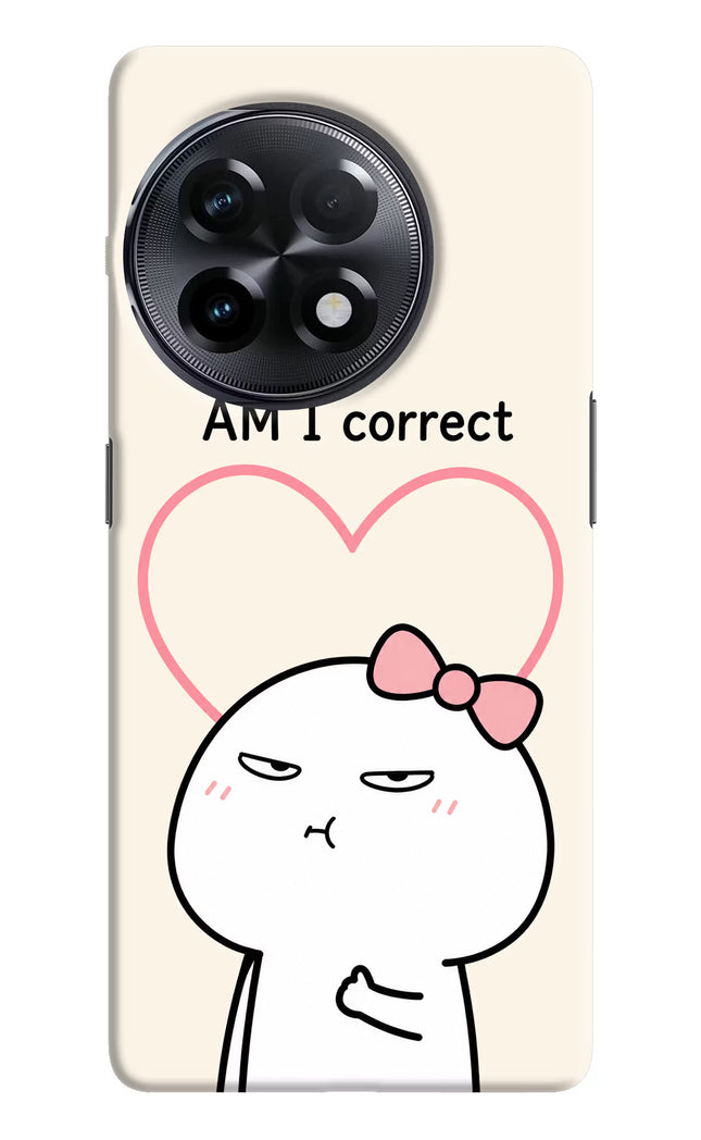 Always Right OnePlus 11R Hard Case Back Cover by Casekaro