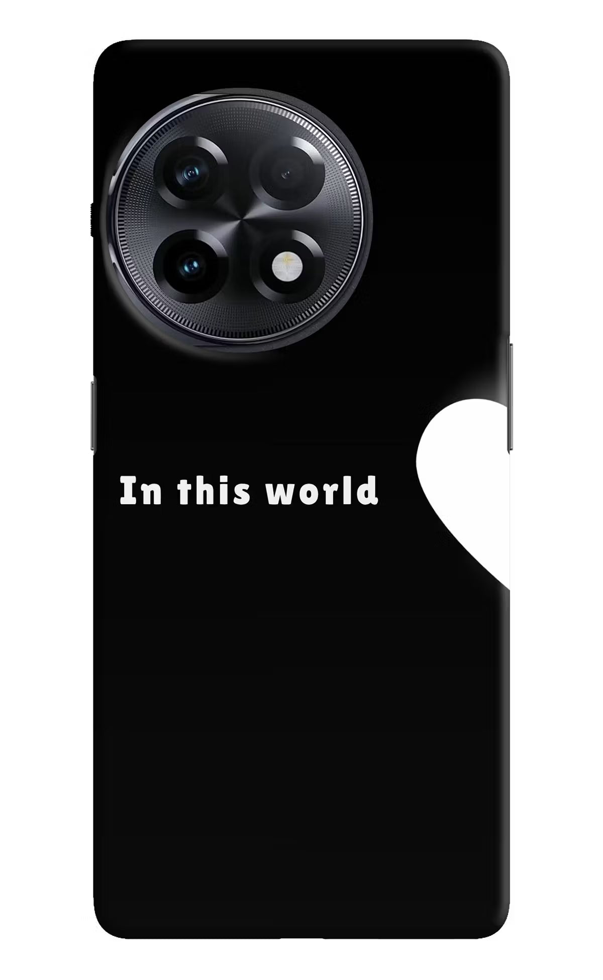 This World OnePlus 11R Hard Case Back Cover by Casekaro