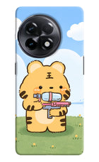 Tiger Treat OnePlus 11R Hard Case Back Cover by Casekaro