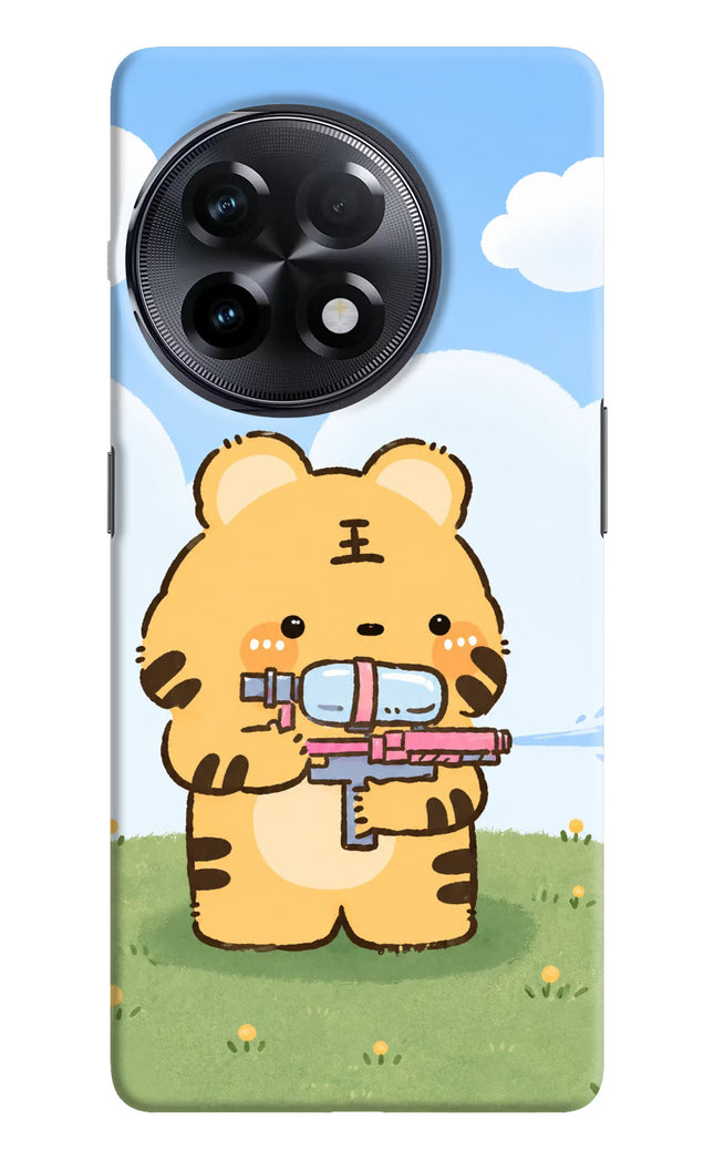 Tiger Treat OnePlus 11R Hard Case Back Cover by Casekaro