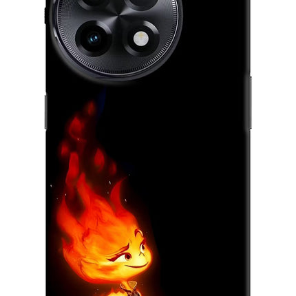 Ember Flame OnePlus 11R Hard Case Back Cover by Casekaro