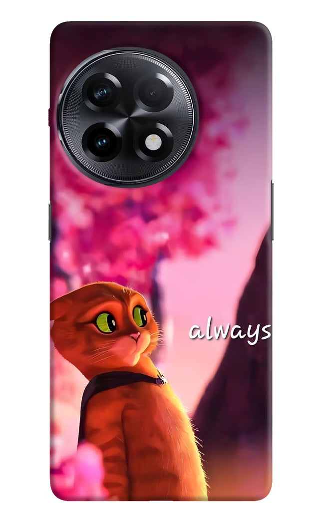 Always Cat OnePlus 11R Hard Case Back Cover by Casekaro