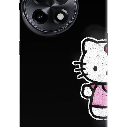 Kitty Charm OnePlus 11R Hard Case Back Cover by Casekaro