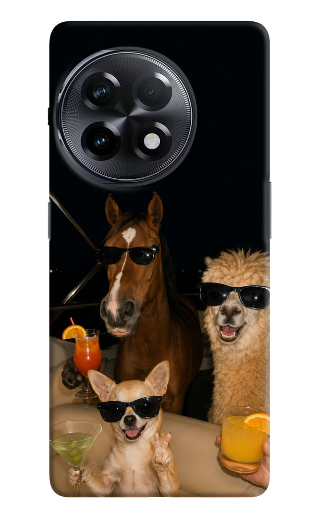 Party Squad OnePlus 11R Hard Case Back Cover by Casekaro