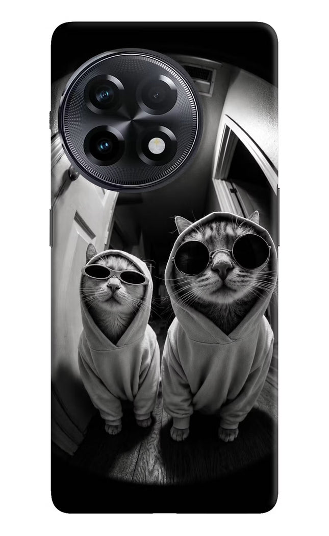 Hood Cats OnePlus 11R Hard Case Back Cover by Casekaro