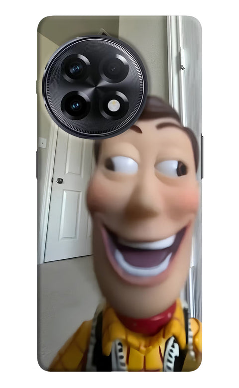 Side Eye Woody OnePlus 11R Back Cover