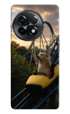 Rollercoaster Dog OnePlus 11R Hard Case Back Cover by Casekaro