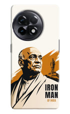 Sardar Patel Iron Will OnePlus 11R Hard Case Back Cover by Casekaro