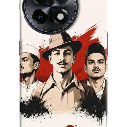 Bhagat Singh Trio OnePlus 11R Hard Case Back Cover by Casekaro
