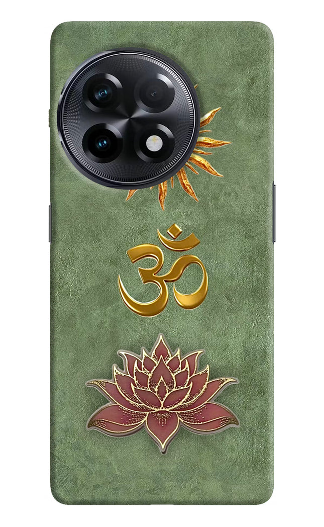 Om & Lotus OnePlus 11R Back Cover