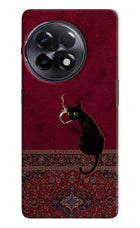 Midnight Cat OnePlus 11R Back Cover