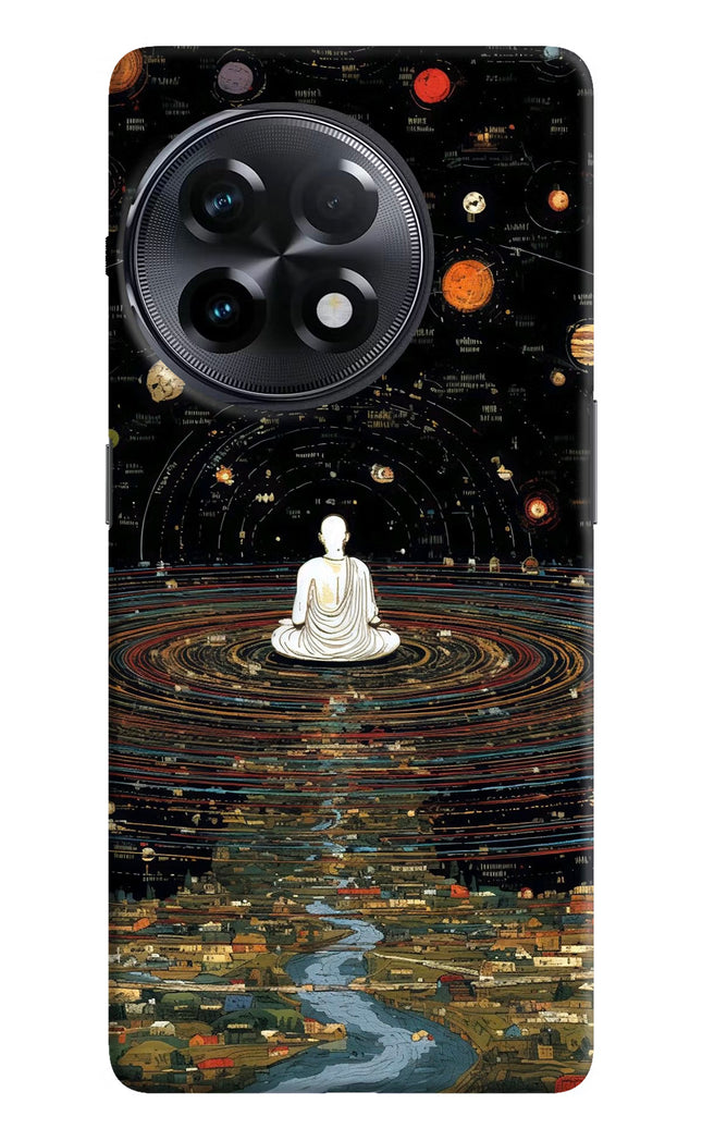 Space Monk OnePlus 11R Hard Case Back Cover by Casekaro