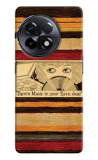 Vinyl Stripes OnePlus 11R Back Cover