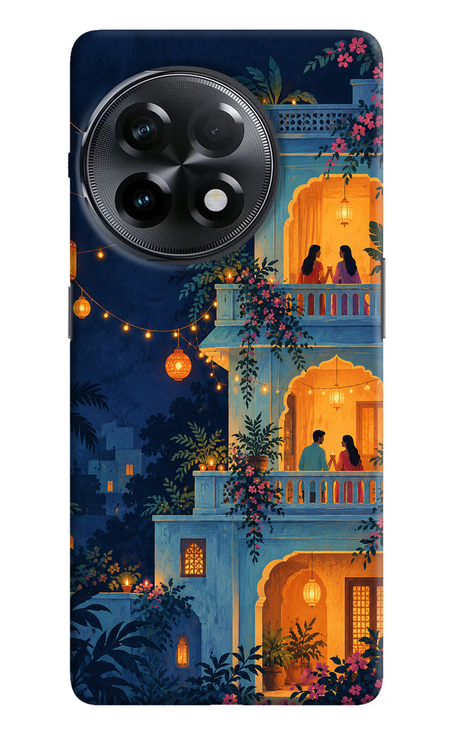 Balcony Glow OnePlus 11R Hard Case Back Cover by Casekaro