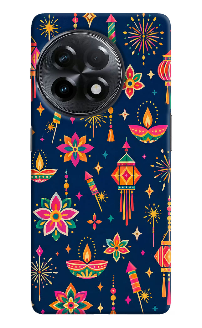 Festive Pop OnePlus 11R Hard Case Back Cover by Casekaro