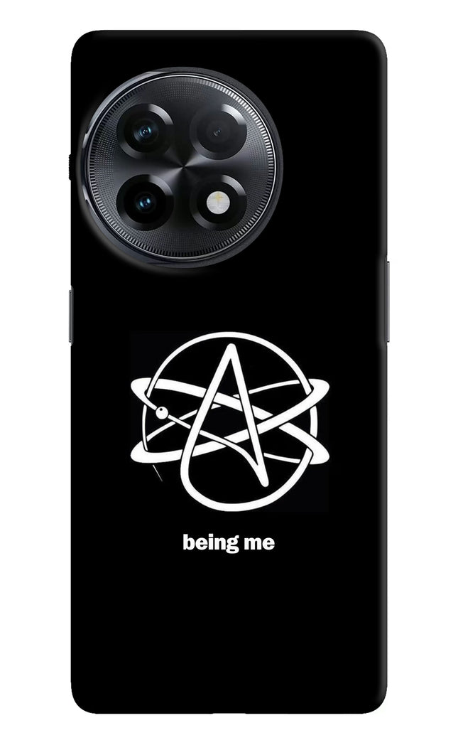 Atheist Symbol OnePlus 11R Hard Case Back Cover by Casekaro