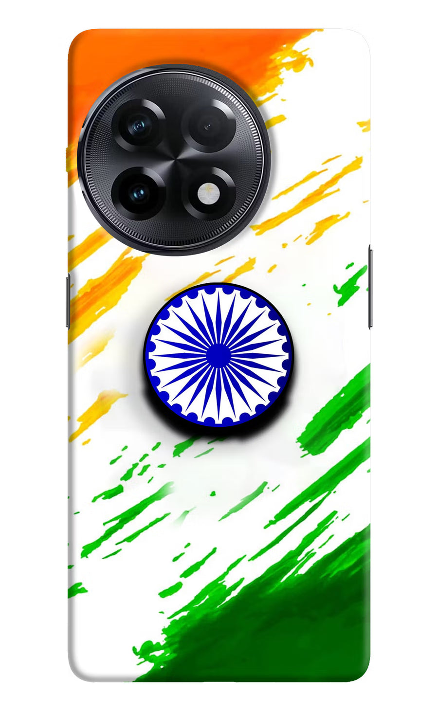Indian Flag Ashoka Chakra OnePlus 11R Pop Case, Hard case