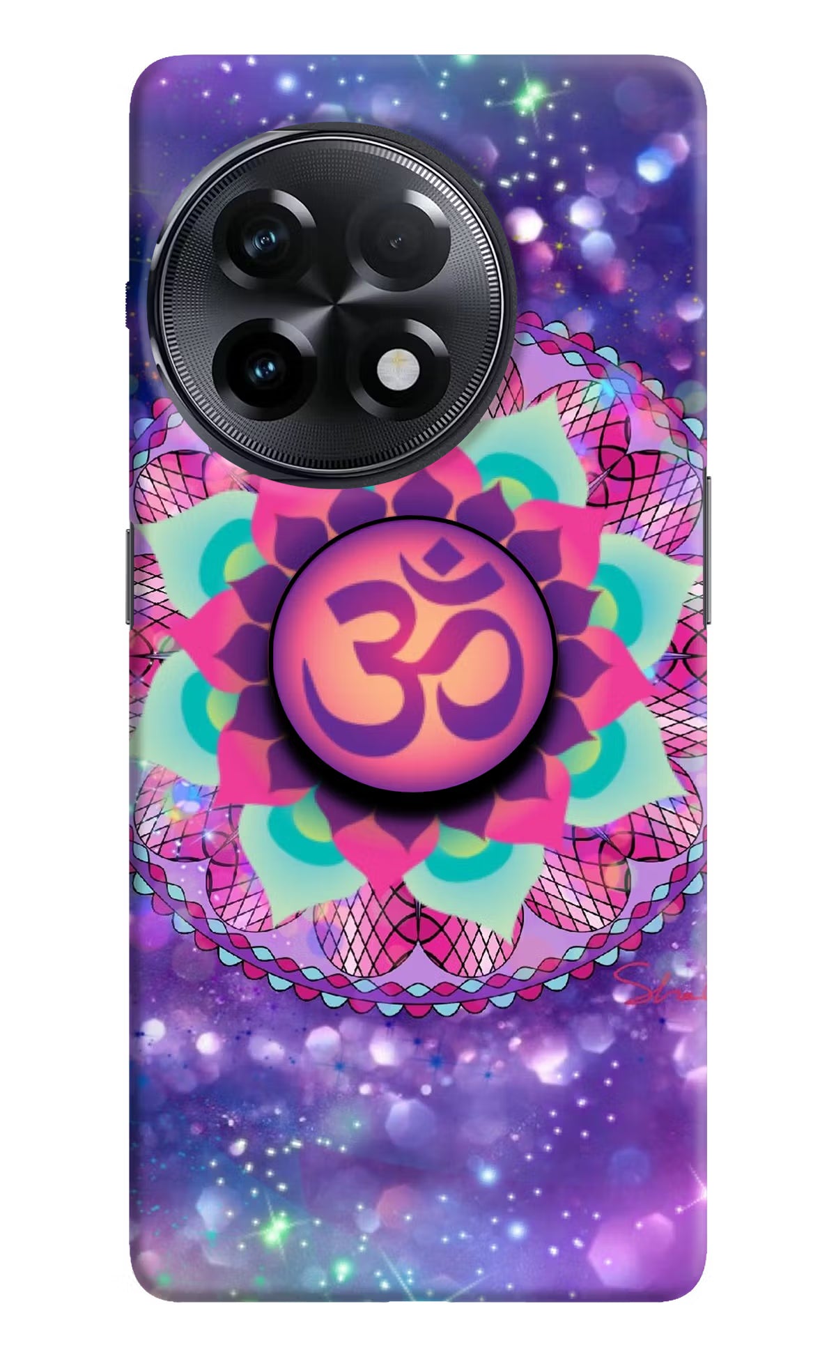 Om Purple OnePlus 11R Pop Case by Casekaro