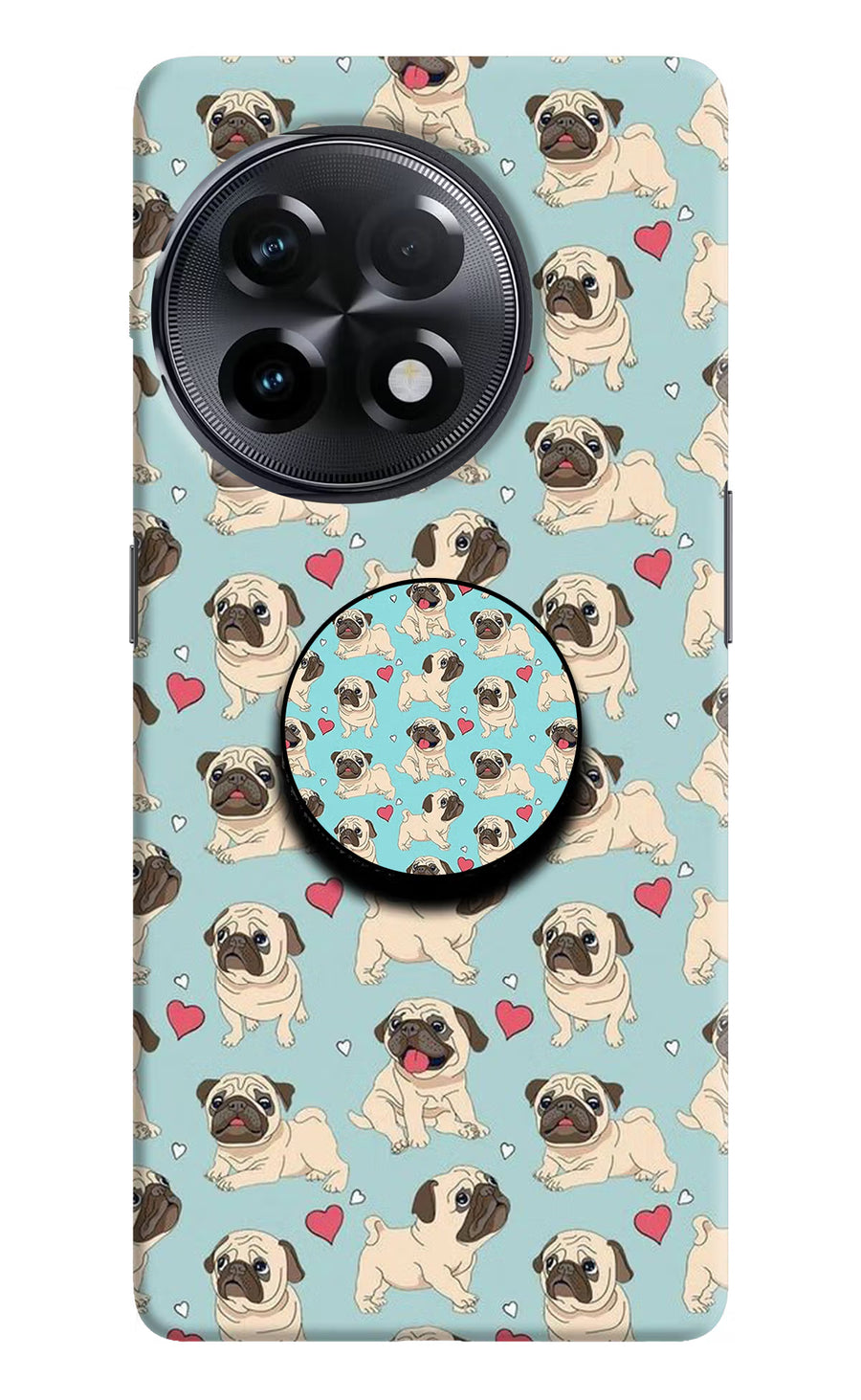 Pug Dog OnePlus 11R Pop Case, Hard case