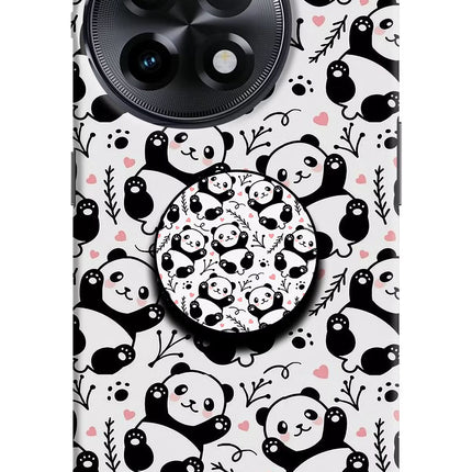 Cute Panda OnePlus 11R Pop Case by Casekaro