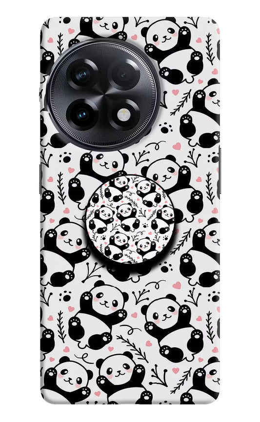 Cute Panda OnePlus 11R Pop Case by Casekaro