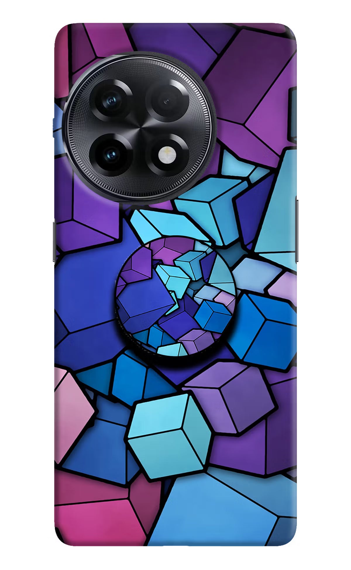Cubic Abstract OnePlus 11R Pop Case by Casekaro