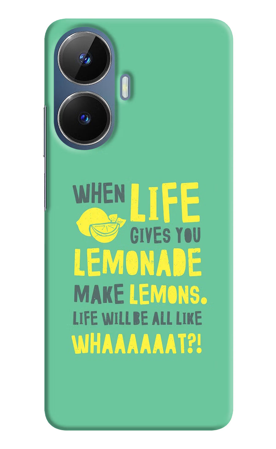Quote Realme C55/N55 Back Cover, Hard case