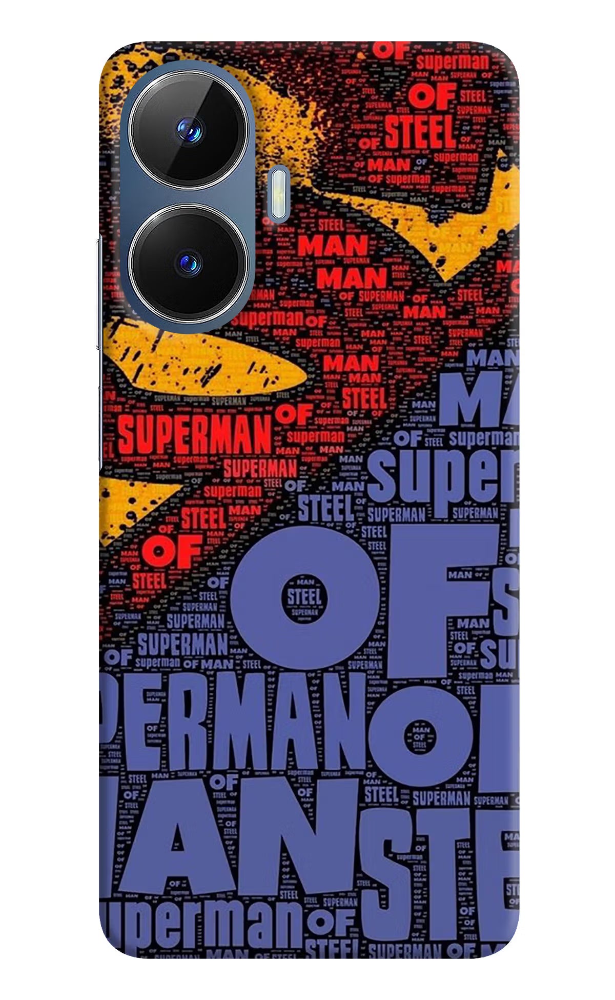 Superman Realme C55/N55 Hard Case Back Cover by Casekaro