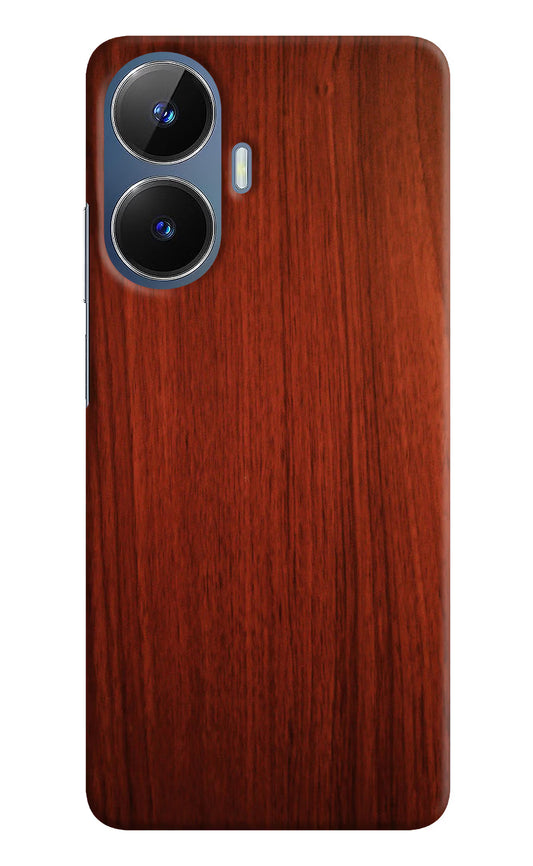 Wooden Plain Pattern Realme C55/N55 Hard Case Back Cover by Casekaro
