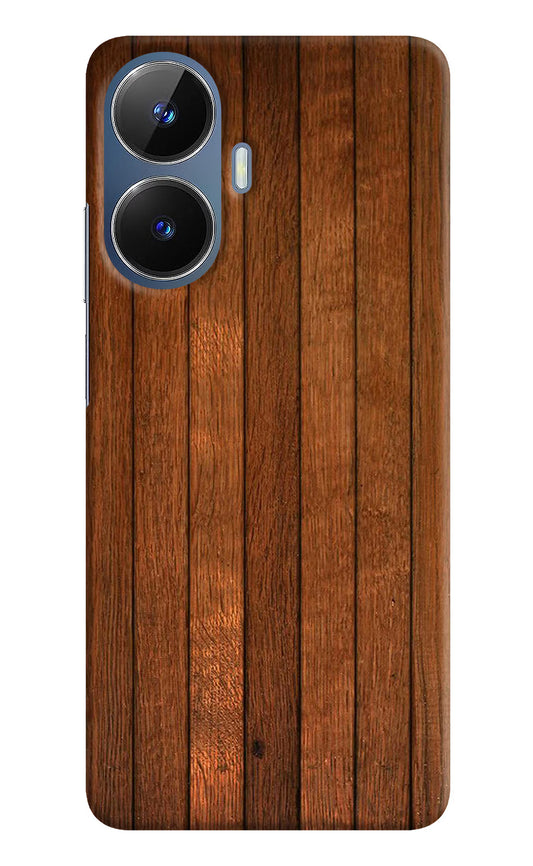 Wooden Artwork Bands Realme C55/N55 Hard Case Back Cover by Casekaro