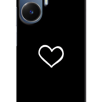 Heart Realme C55/N55 Hard Case Back Cover by Casekaro