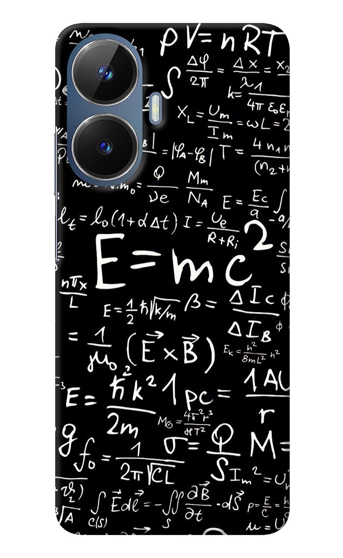 Physics Albert Einstein Formula Realme C55/N55 Back Cover