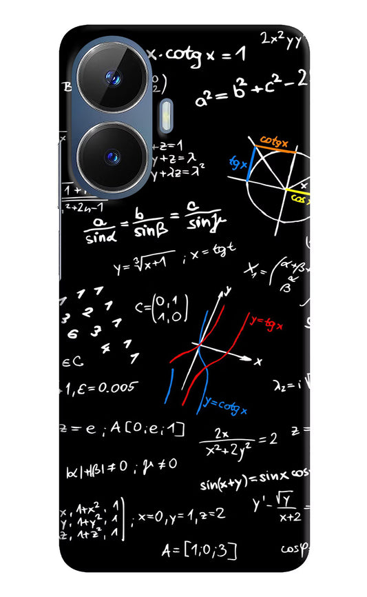 Mathematics Formula Realme C55/N55 Hard Case Back Cover by Casekaro