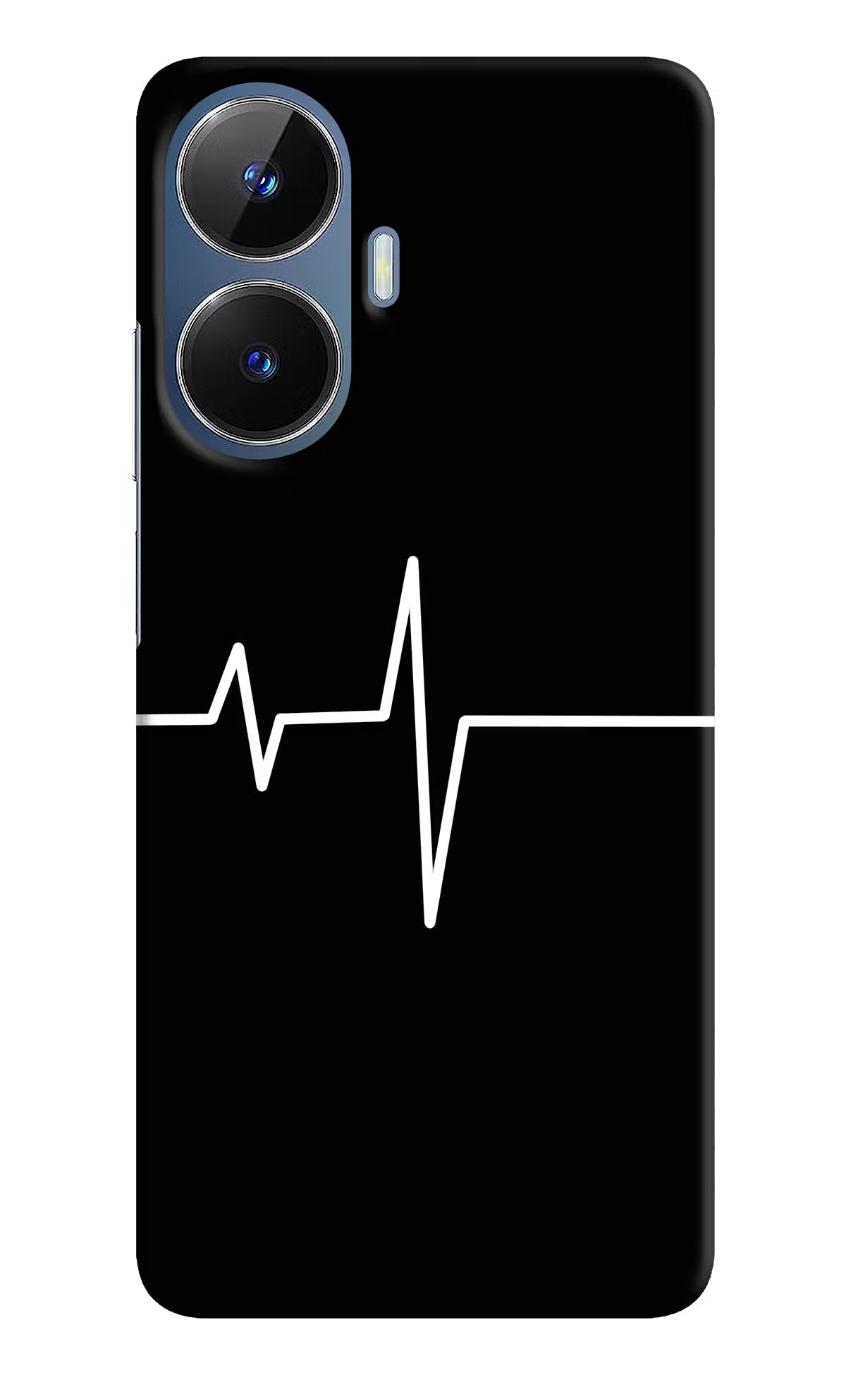 Heart Beats Realme C55/N55 Hard Case Back Cover by Casekaro