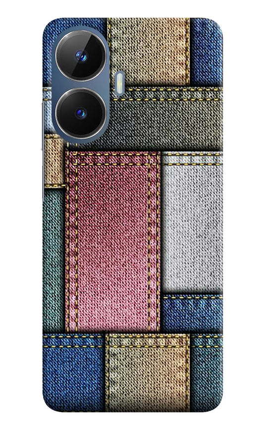 Multicolor Jeans Realme C55/N55 Hard Case Back Cover by Casekaro