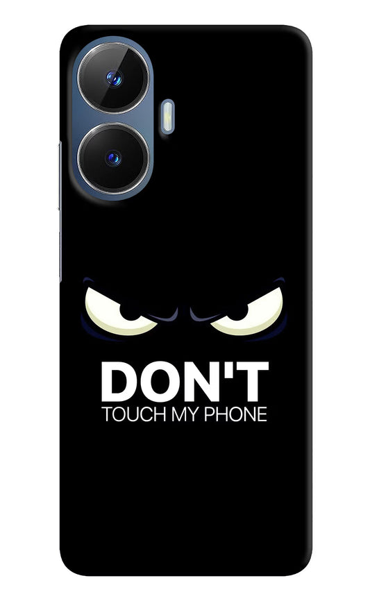 Don'T Touch My Phone Realme C55/N55 Hard Case Back Cover by Casekaro