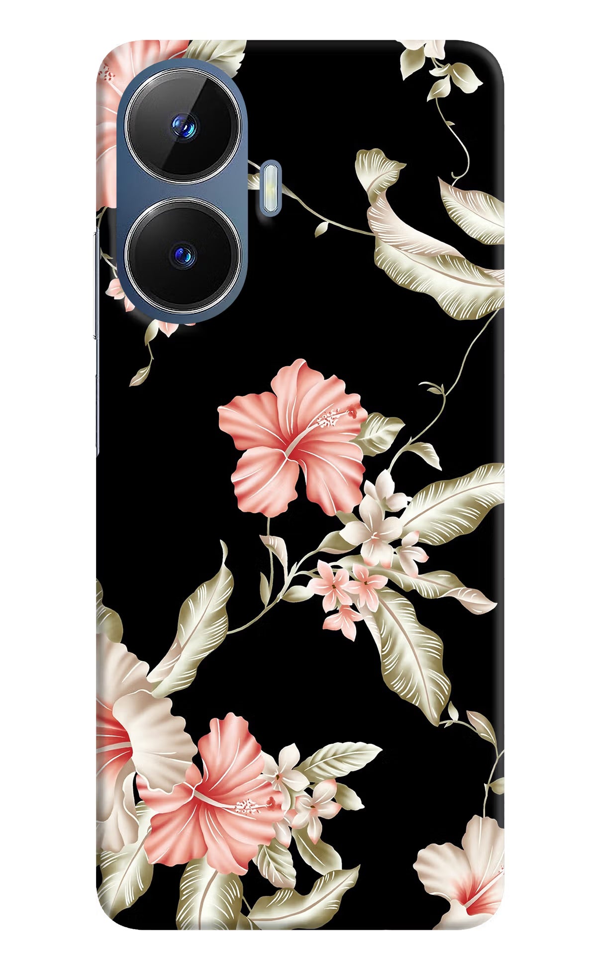 Flowers Realme C55/N55 Hard Case Back Cover by Casekaro